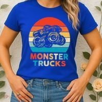 Monster Truck And Adults Cool Gift Women's T-Shirt thumb 2