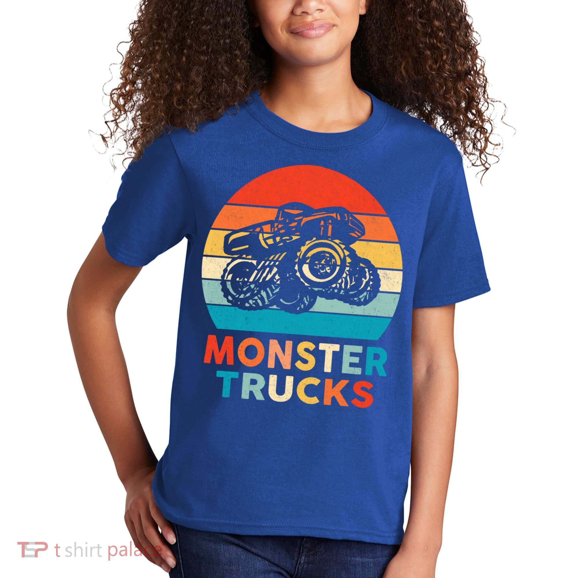 Monster Truck And Adults Cool Gift Kids T-Shirt