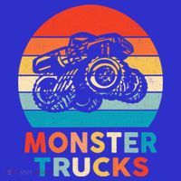 Monster Truck And Adults Cool Gift Kids Plaid Pajama Set thumb 2