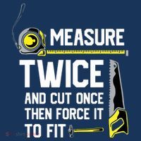 Measure Twice And Cut Once Funny Woodworking Beanie thumb 2