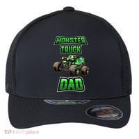 Monster Trucks Are My Jam Monster Truck Dad Flexfit Unipanel Trucker Cap thumb 0