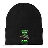 Monster Trucks Are My Jam Monster Truck Dad Beanie thumb 0