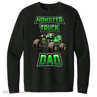 Monster Trucks Are My Jam Monster Truck Dad V.I.T. Fleece Crew Sweatshirt thumb 0