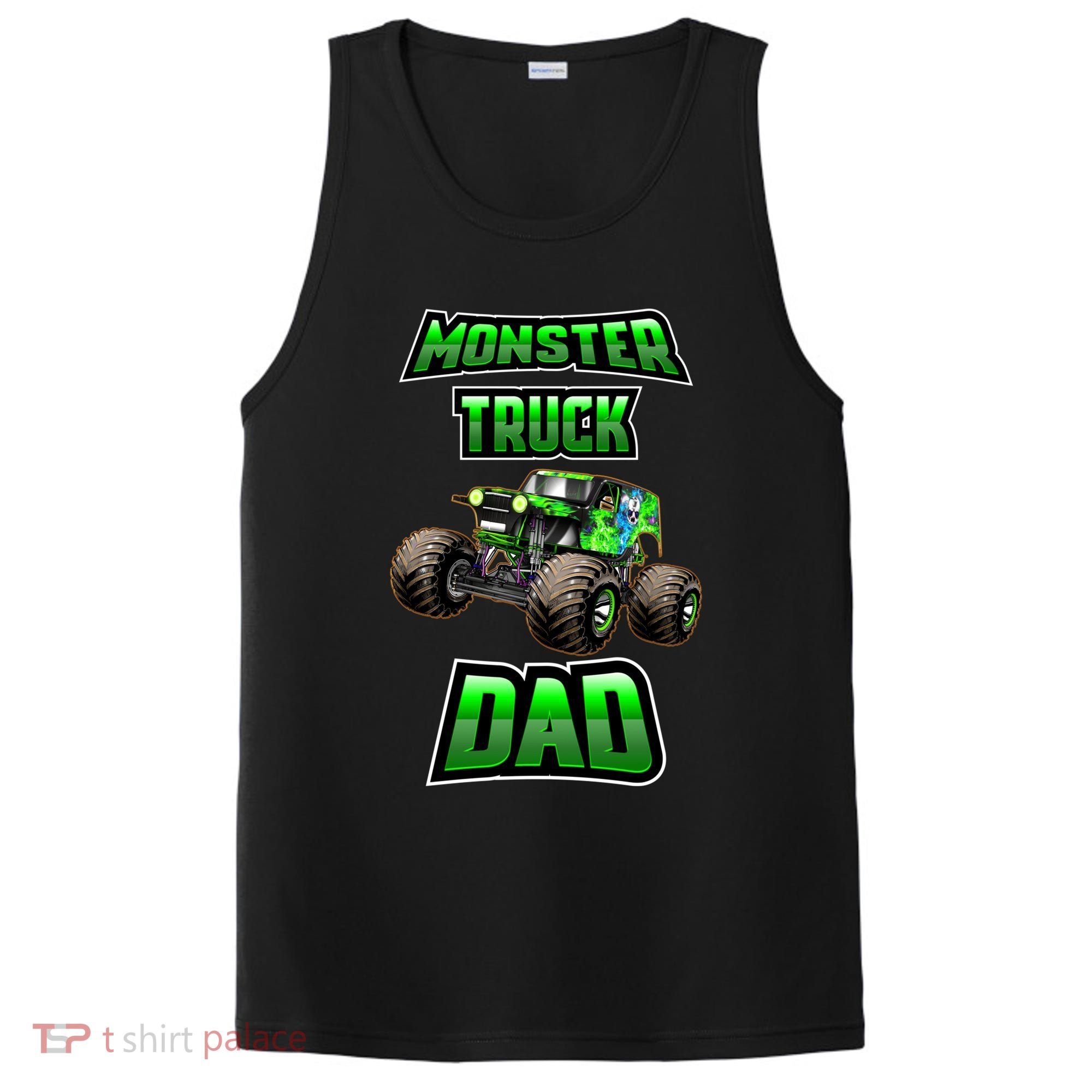 Monster Trucks Are My Jam Monster Truck Dad PosiCharge Competitor Tank