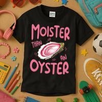Moister Than An Oyster Kids T-Shirt thumb 3