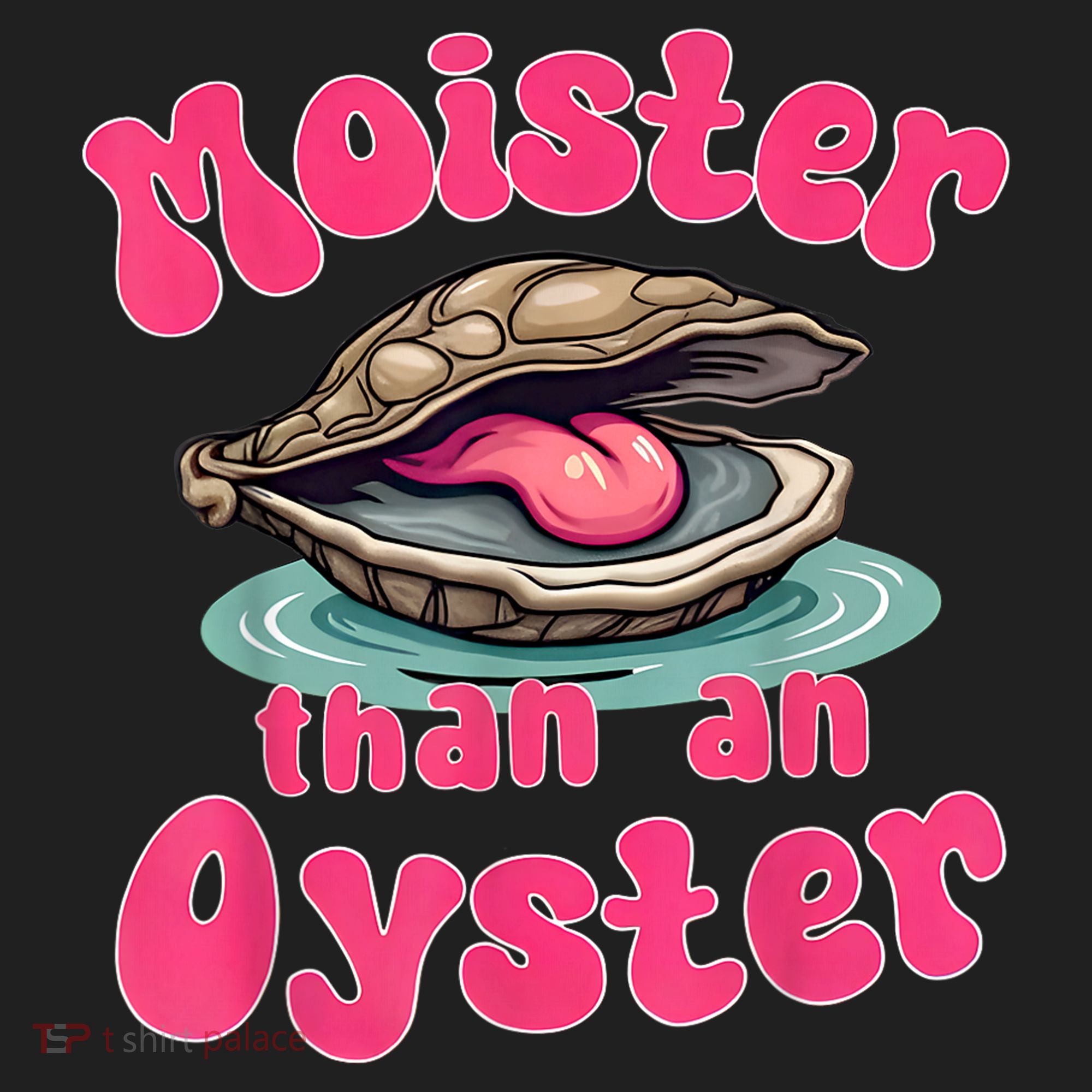 Moister Than An Oyster Funny Seafood Humor Beanie