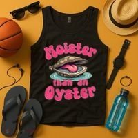 Moister Than An Oyster Funny Seafood Humor Tank Top thumb 4