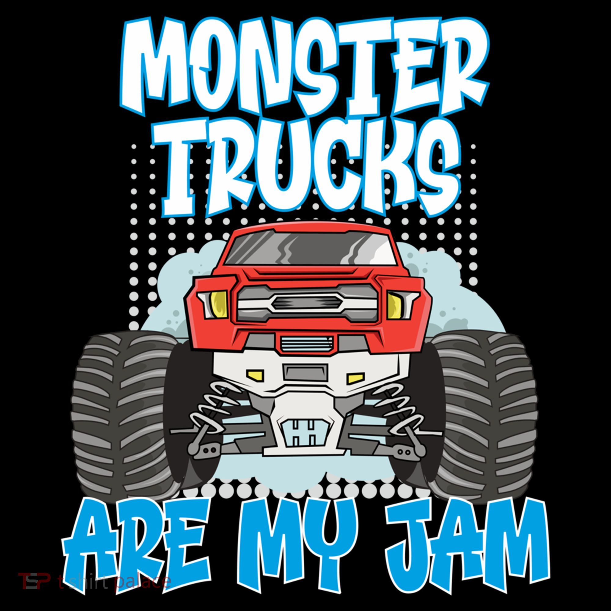 Monster Trucks Are My Jam Monster Truck Cute Gift Coffee Mug