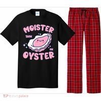 Moister Than An Oyster Inappropriate Shellfish Funny Raunchy Pajama Set thumb 0