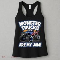 Monster Trucks Are My Jam Boy's Monster Truck Women's Tank Top thumb 3