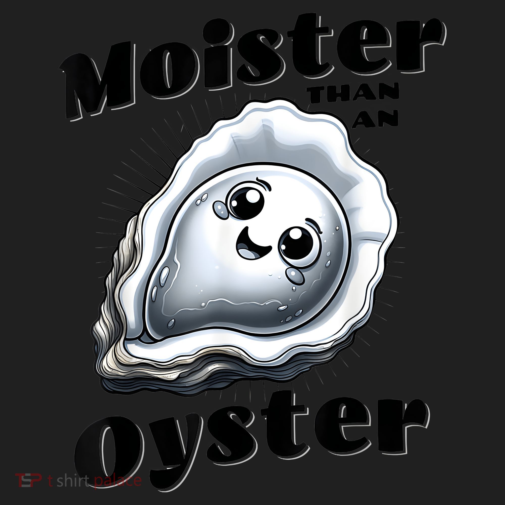 Moister Than An Oyster Funny Shucking Shellfish Seafood Women's Sweatshirt