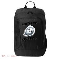 Moister Than An Oyster Funny Shucking Shellfish Seafood City Backpack thumb 0