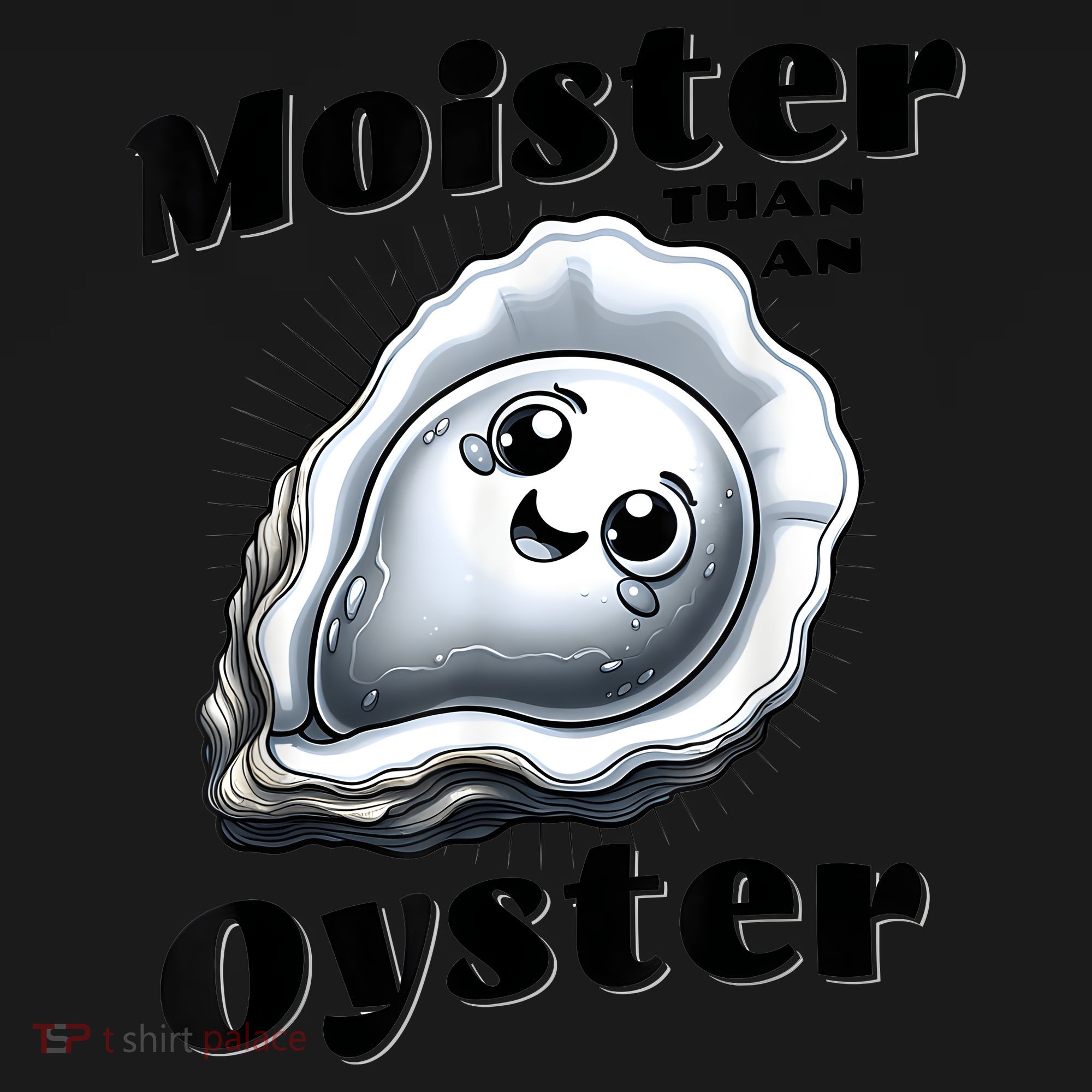 Moister Than An Oyster Funny Shucking Shellfish Seafood Coaster