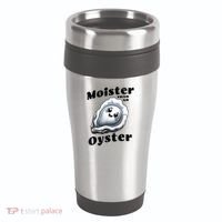 Moister Than An Oyster Funny Shucking Shellfish Seafood 16oz Travel Tumbler thumb 0