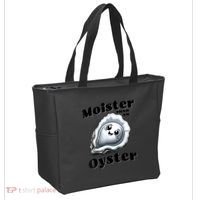 Moister Than An Oyster Funny Shucking Shellfish Seafood Tote Bag thumb 2