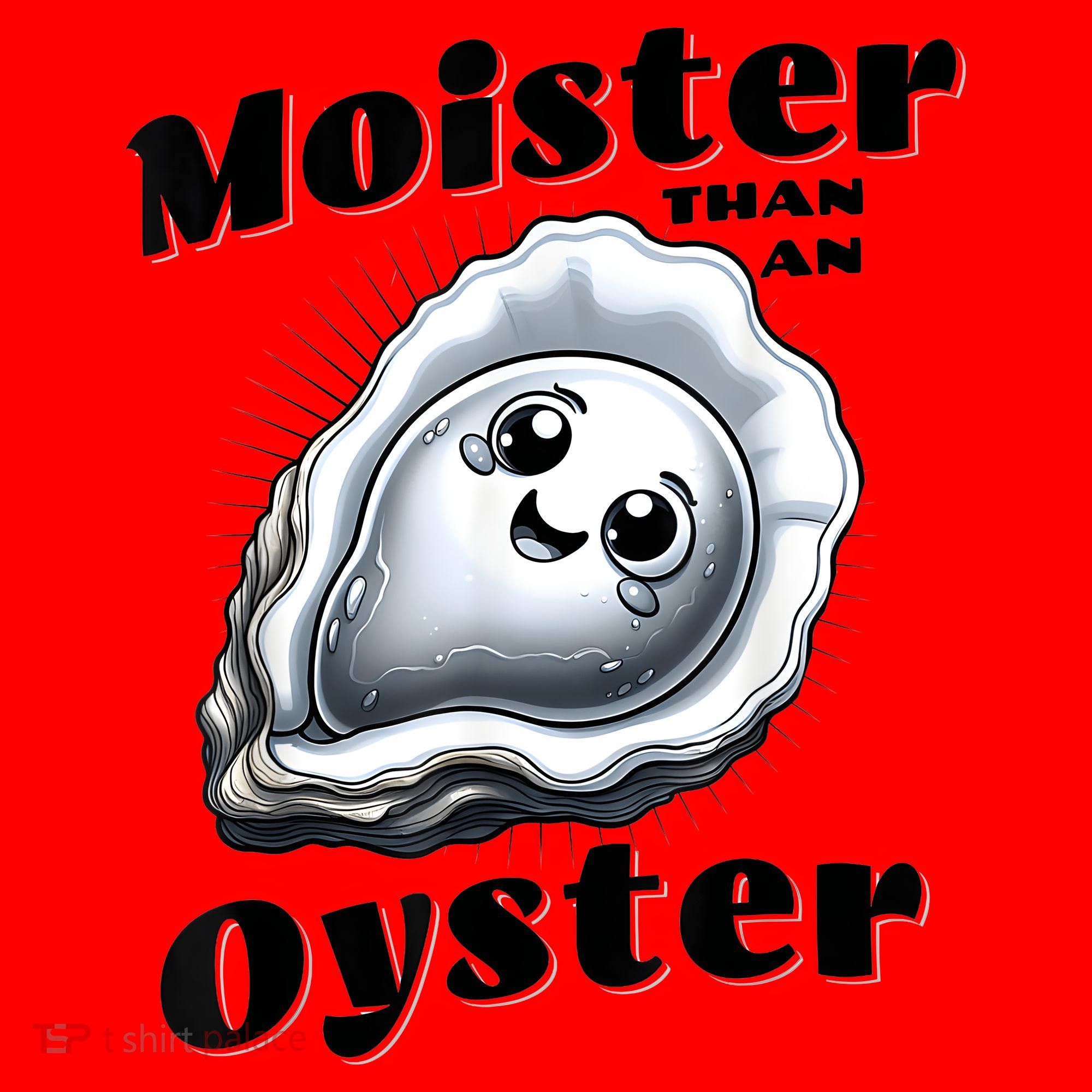 Moister Than An Oyster Funny Shucking Shellfish Seafood Santa Hat