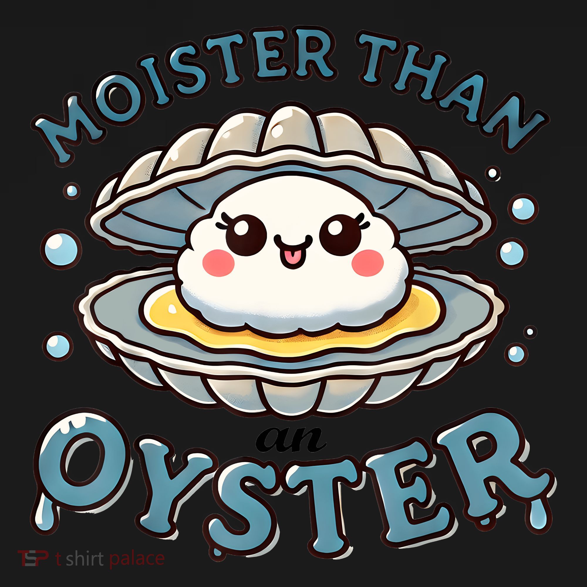 Moister Than An Oyster Funny Shucking Shellfish Seafood Coaster