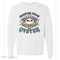 Moister Than An Oyster Funny Shucking Shellfish Seafood Comfort Colors Heavyweight Long Sleeve T-Shirt thumb 0