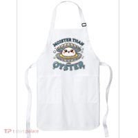 Moister Than An Oyster Funny Shucking Shellfish Seafood Apron thumb 0