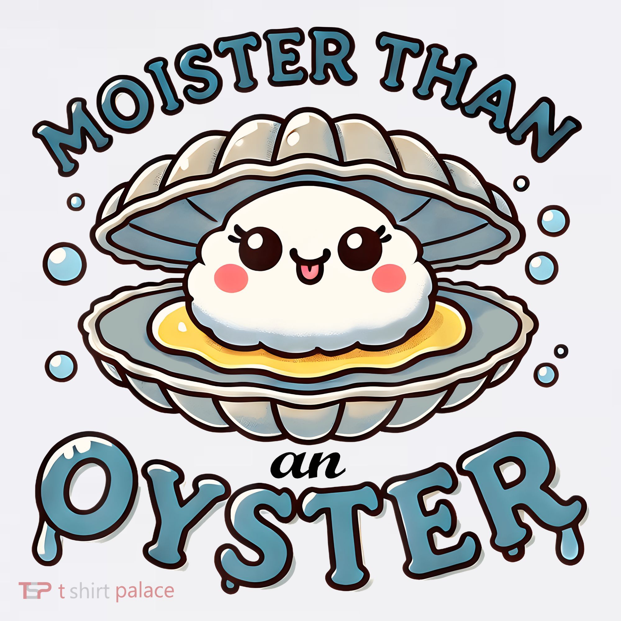 Moister Than An Oyster Funny Shucking Shellfish Seafood Women's Hoodie
