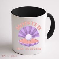 Moister Than An Oyster Shucking Funny Shellfish Shucker Coffee Mug thumb 1