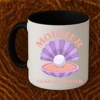 Moister Than An Oyster Shucking Funny Shellfish Shucker Coffee Mug thumb 2