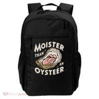 Moisture Than An Oyster, Funny Shellfish Shuck Women Backpack thumb 0