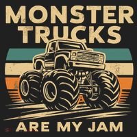 Monster Trucks Are My Jam Beanie thumb 2