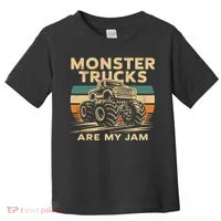 Monster Trucks Are My Jam Toddler T-Shirt thumb 0