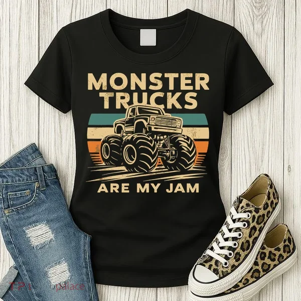 Monster Trucks Are My Jam Women's T-Shirt