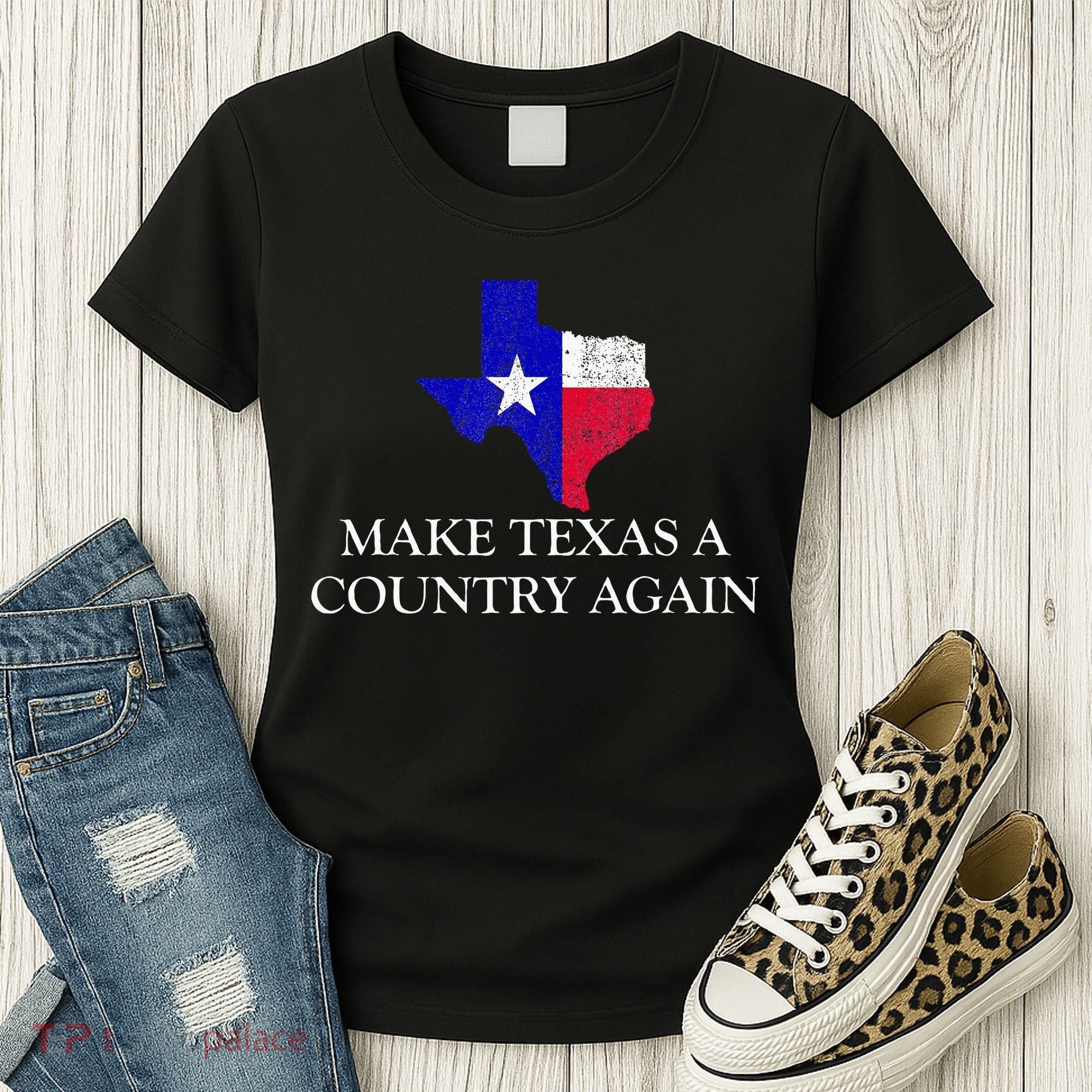 Make Texas A Country Again Texas Secede Texas Exit Texit Women's T-Shirt