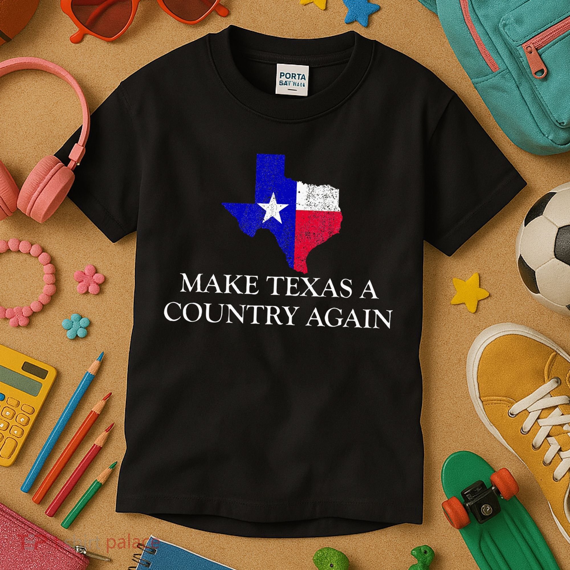 Make Texas A Country Again Texas Secede Texas Exit Texit Kids T-Shirt