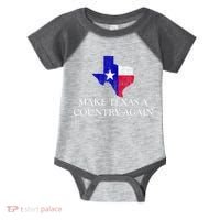 Make Texas A Country Again Texas Secede Texas Exit Texit Infant Baby Jersey Bodysuit thumb 0