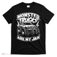 Monster Truck Are My Jam For Monster Truck Lovers T-Shirt thumb 0