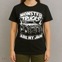 Monster Truck Are My Jam For Monster Truck Lovers T-Shirt thumb 4