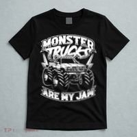 Monster Truck Are My Jam For Monster Truck Lovers T-Shirt thumb 5