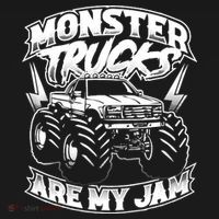 Monster Truck Are My Jam For Monster Truck Lovers T-Shirt thumb 7