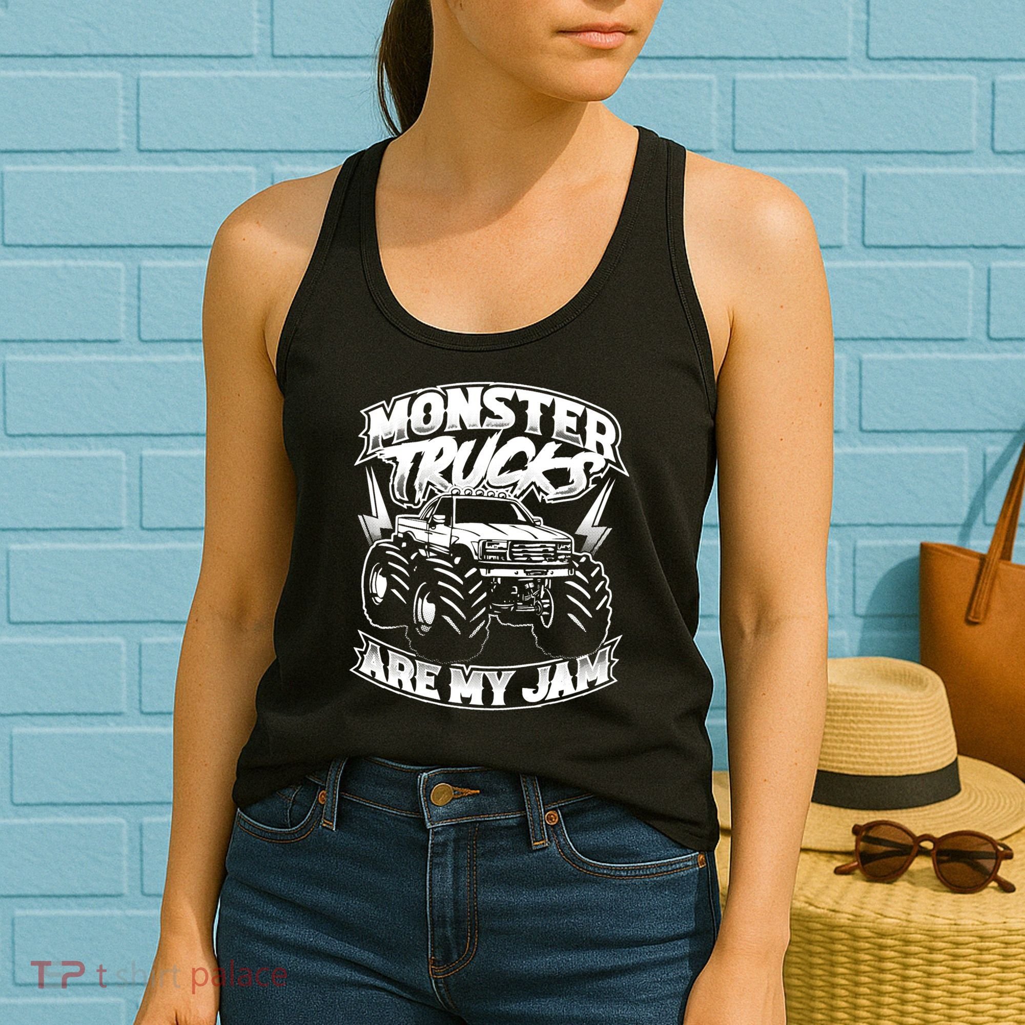 Monster Truck Are My Jam For Monster Truck Lovers Women's Tank Top