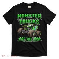 Monster Truck Are My Jam, Truck Birthday T-Shirt thumb 0