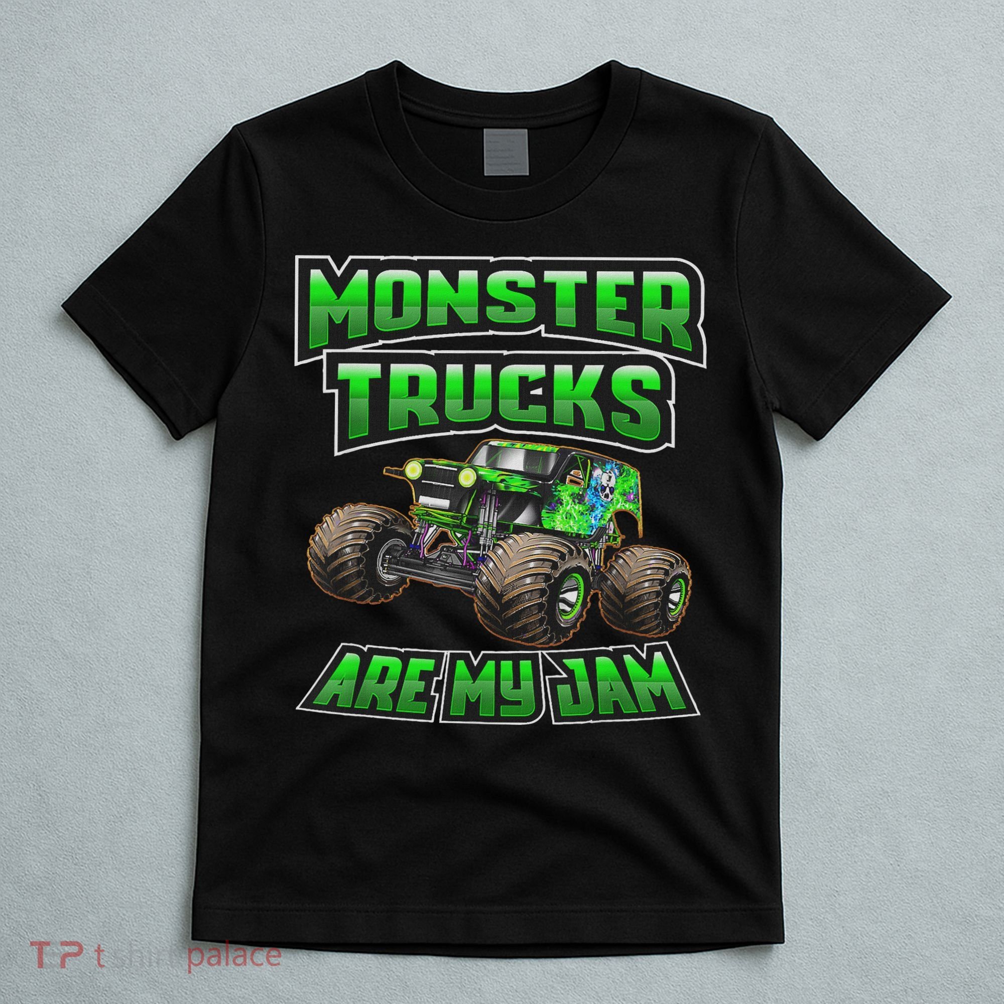 Monster Truck Are My Jam, Truck Birthday T-Shirt