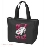 Moister Than An Oyster Shellfish Funny Raunchy Inappropriate Tote Bag thumb 3