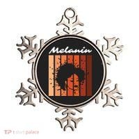Melanin Tee African American Strong Black Natural Afro Ornament thumb 0