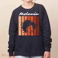 Melanin Tee African American Strong Black Natural Afro Women's Sweatshirt thumb 0