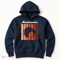 Melanin Tee African American Strong Black Natural Afro Hoodie thumb 0