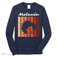 Melanin Tee African American Strong Black Natural Afro Long Sleeve Shirt thumb 0