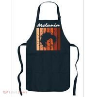 Melanin Tee African American Strong Black Natural Afro Apron thumb 0