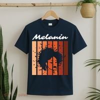 Melanin Tee African American Strong Black Natural Afro T-Shirt thumb 2