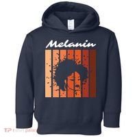 Melanin Tee African American Strong Black Natural Afro Toddler Hoodie thumb 0