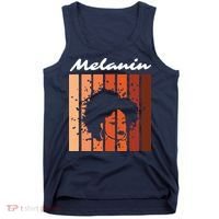 Melanin Tee African American Strong Black Natural Afro Tank Top thumb 0