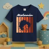 Melanin Tee African American Strong Black Natural Afro Toddler T-Shirt thumb 3